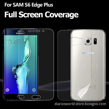 HD Clear Film Screen Protector Sheet For GALAXY S6 edge Plus Replacement Easy Install